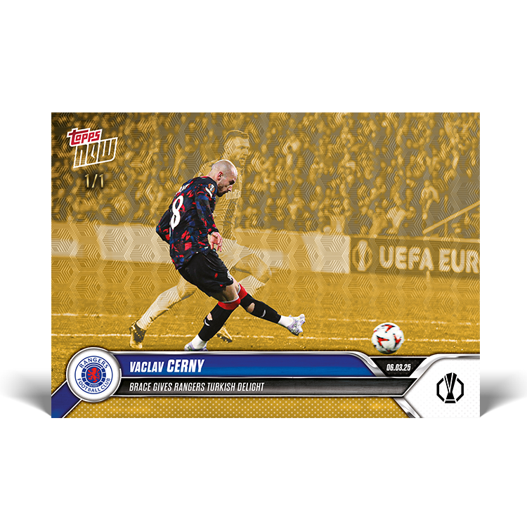 Vaclav Cerny - 2024-25 UEL TOPPS NOW Card 22 - PR: 80 - Image 6
