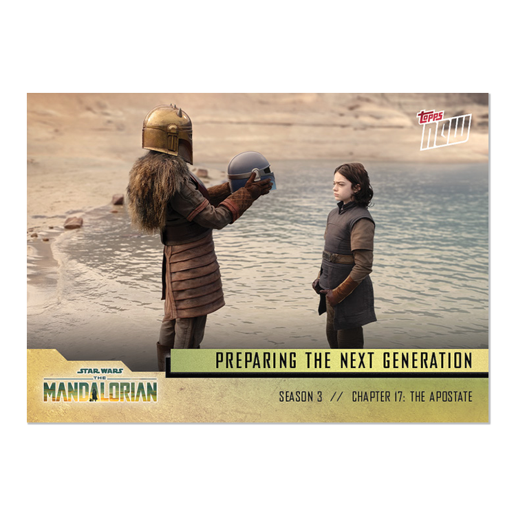 Alternative view of 2023 TOPPS NOW Star Wars: The Mandalorian Season 3 Episode 1 - 5 Card Set - PR: 901
