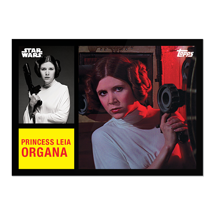 2024 Throwback Thursday Star Wars Edition Set #17 - 1962 Topps Football - PR: 1419 - Image 2