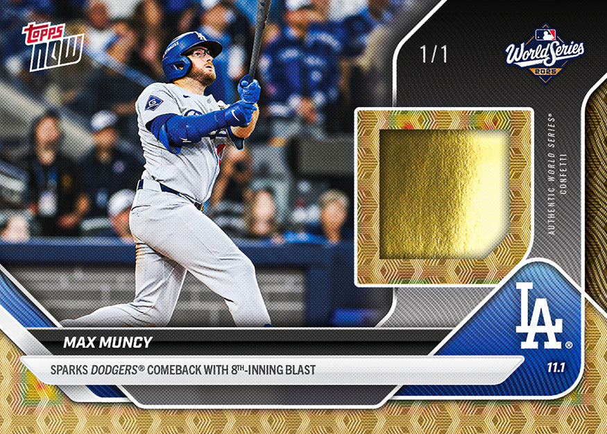 Max Muncy - 2025 MLB Topps NOW - Card 920 - PR: 3981 - Image 2