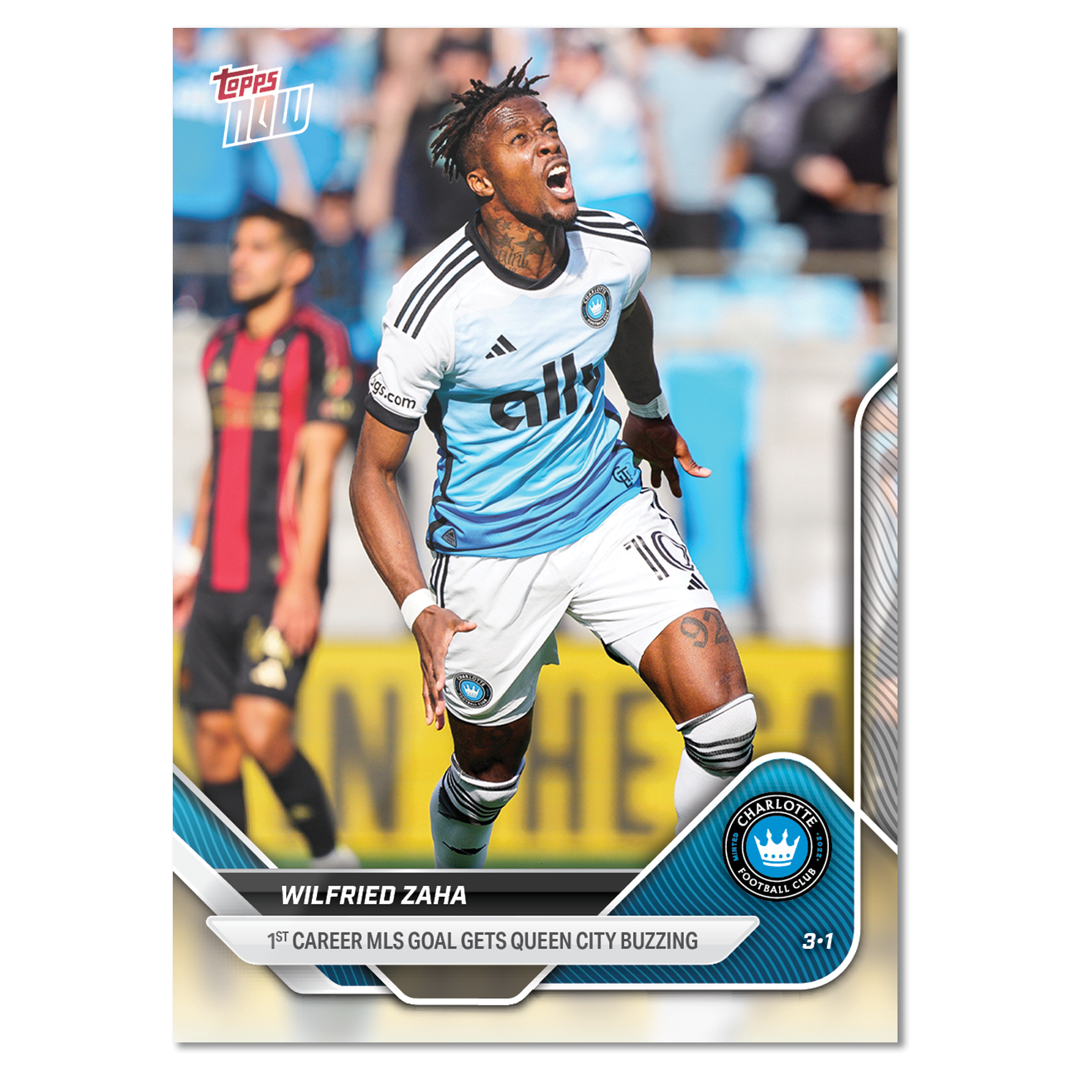 Wilfried Zaha - 2025 MLS Topps NOW - Card 6 - PR: 531