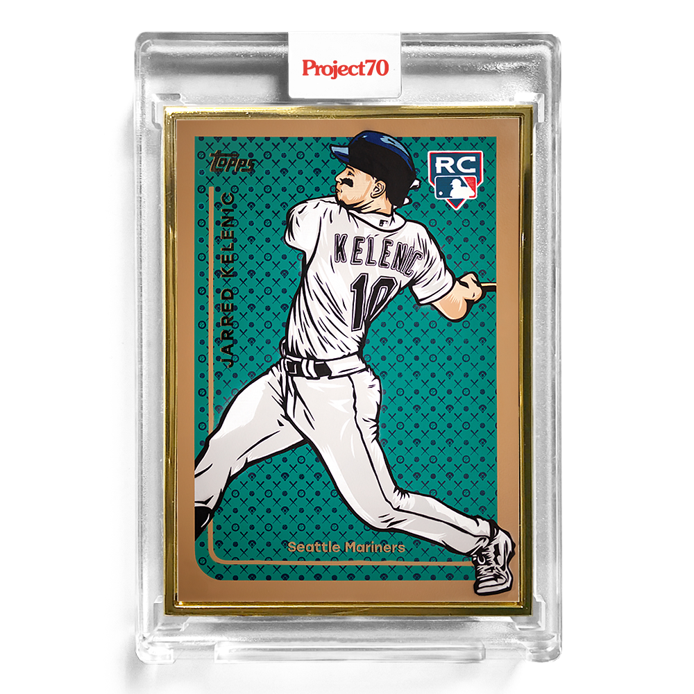 Topps Project70 Card 202 - 1999 Jarred Kelenic by Blake Jamieson - Print Run: 5618 - Image 2