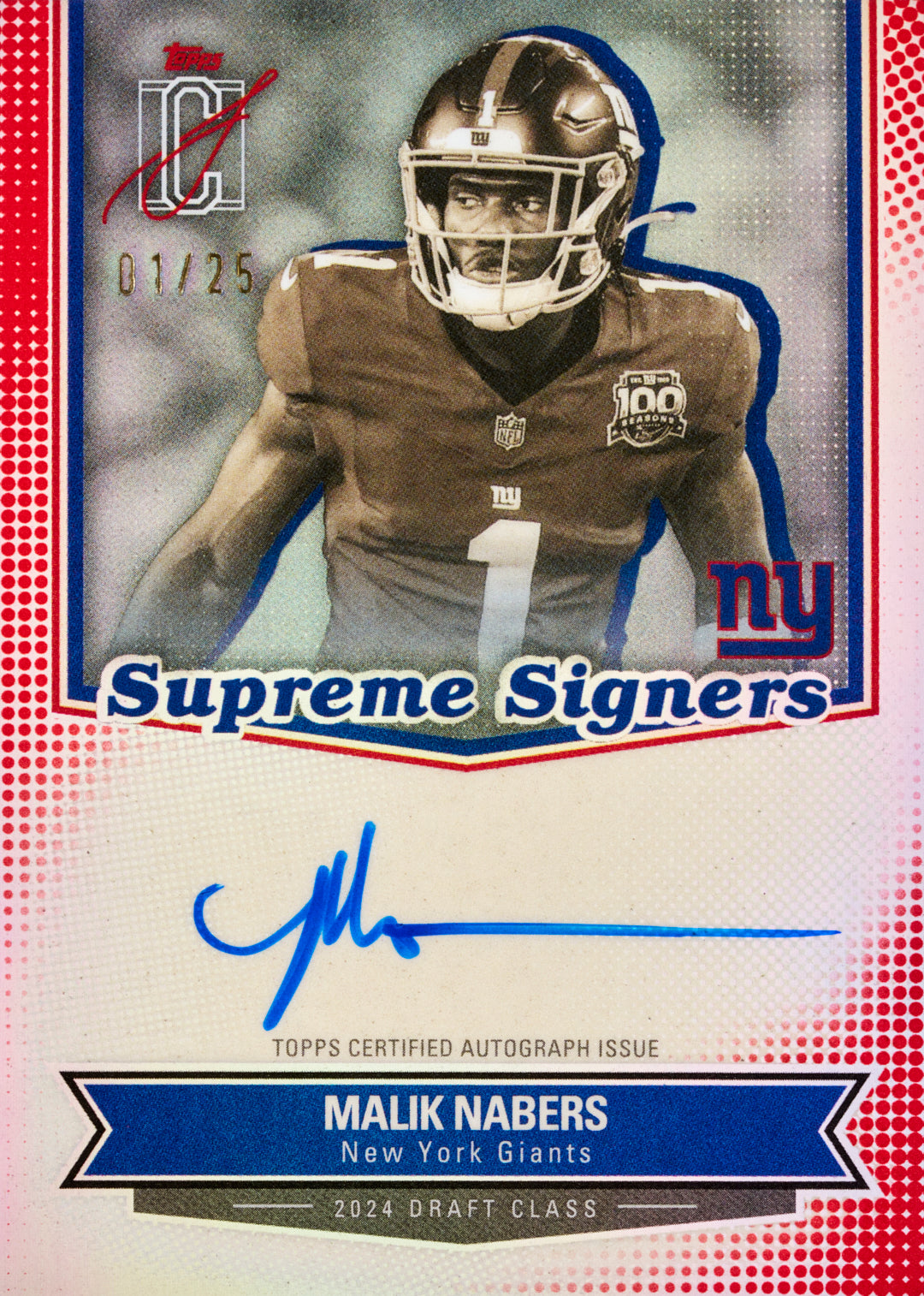 Alternative view of 2025 Topps Signature Class Football - Jumbo Box - Sealed Case