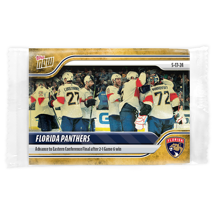Florida Panthers - 2023-24 NHL TOPPS NOW - Sticker #202 Pack - PR: 123 - Image 3