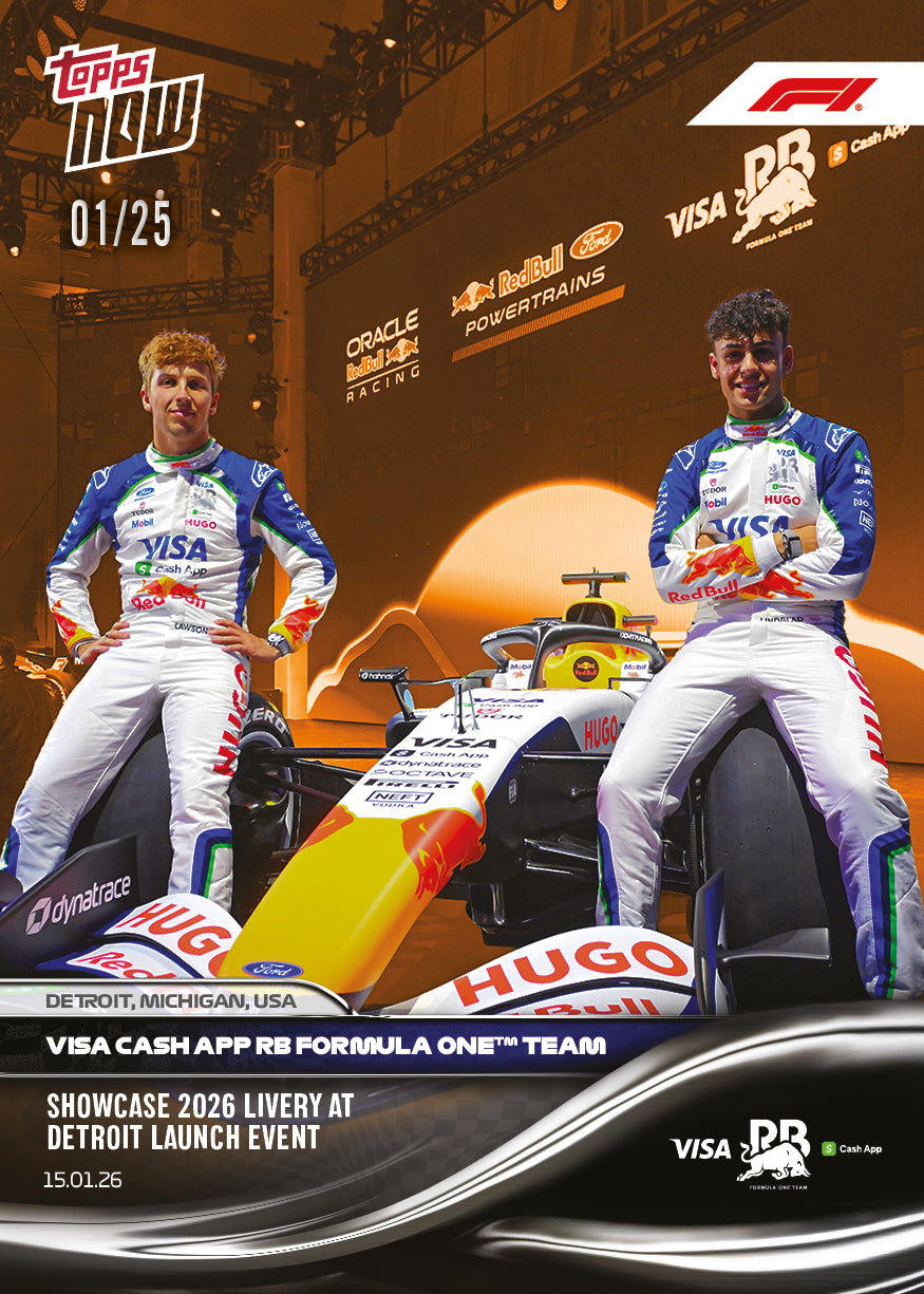 Visa Cash App RB Formula One Team - 2026 Formula 1 Topps NOW - Card 2 - PR: 1785 - Image 6
