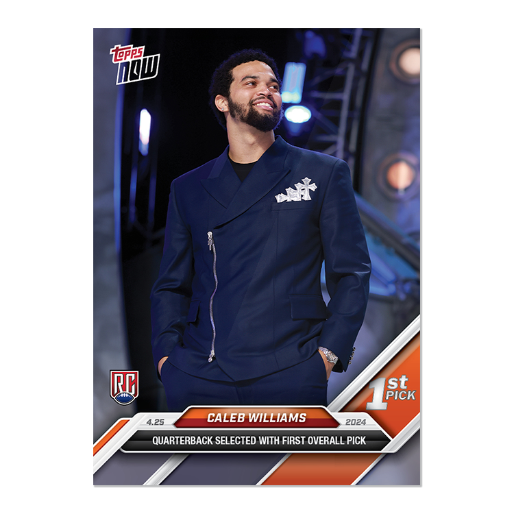 Caleb Williams - 2024 TOPPS NOW Card D-1 - PR: 24,667