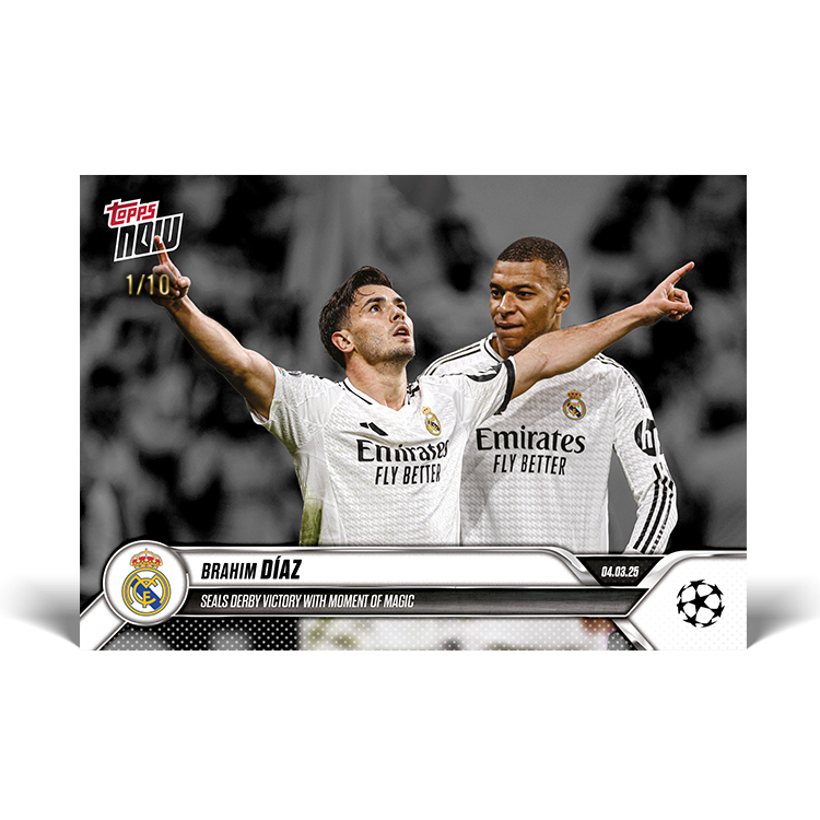 Brahim Diaz - 2024-25 UCL Topps NOW Card 112 - PR: 451 - Image 5