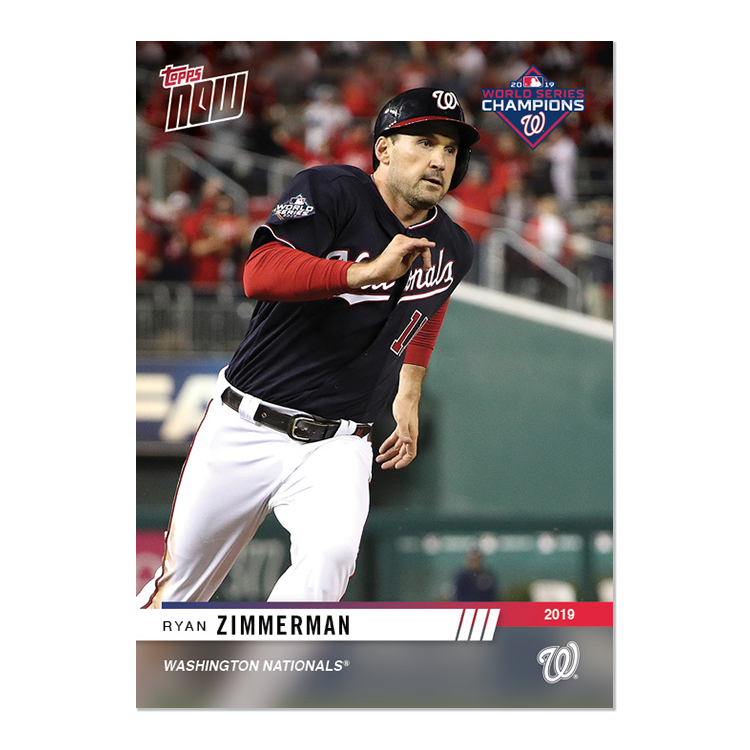 2019 Washington Nationals TOPPS NOW World Series 20-Card Team Set - Collector's Edition + Autograph Card - Image 7