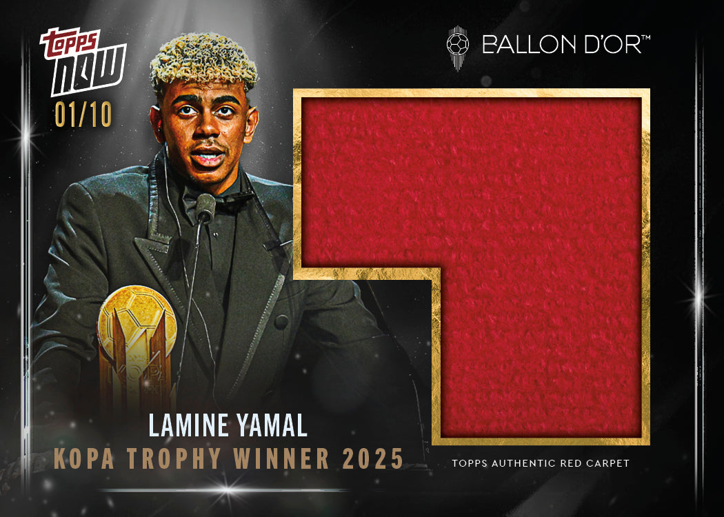 Lamine Yamal - 2025 Ballon d'Or Topps NOW - Card 6 - LOOK FOR AUTO & RELICS - PR: 13882 - Image 5