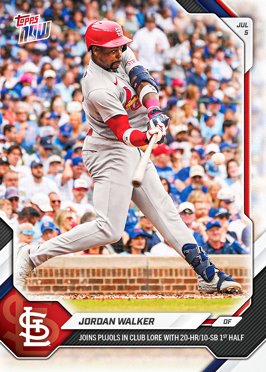 Jordan Walker - 2026 MLB Topps NOW - Card 418 - PR: 527