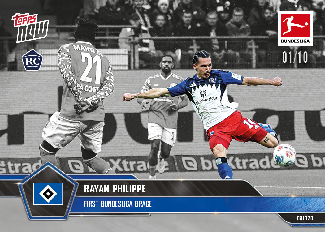 Rayan Philippe - 2025-26 Bundesliga Topps NOW - Card 40 - PR: 441 - Image 4