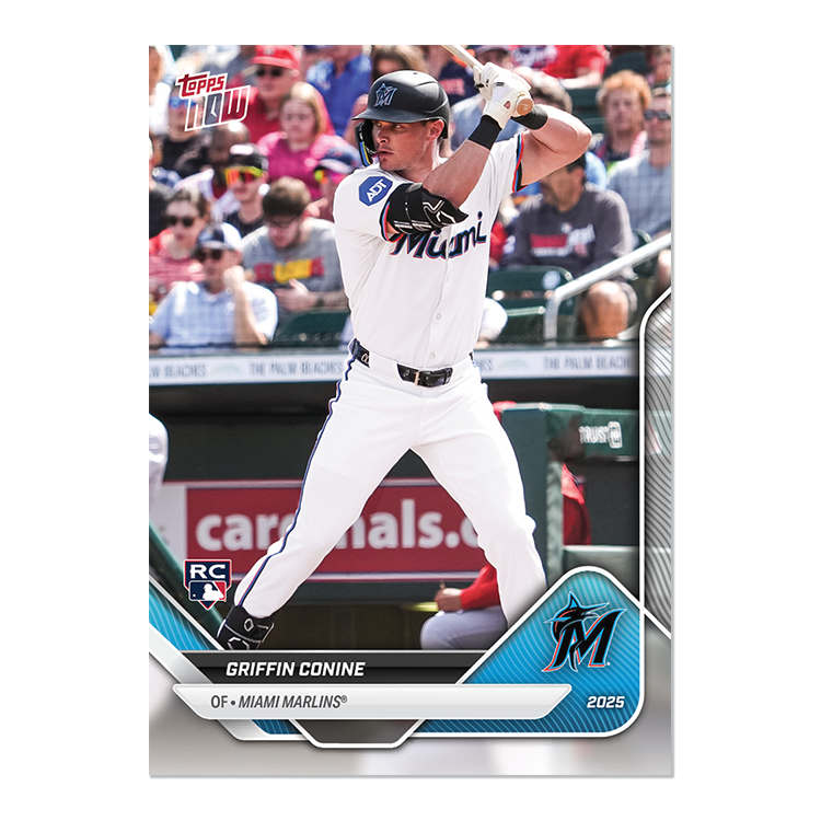 2025 Miami Marlins MLB Topps NOW Road To Opening Day 11-Card Team Set - PR: 271 - Image 4