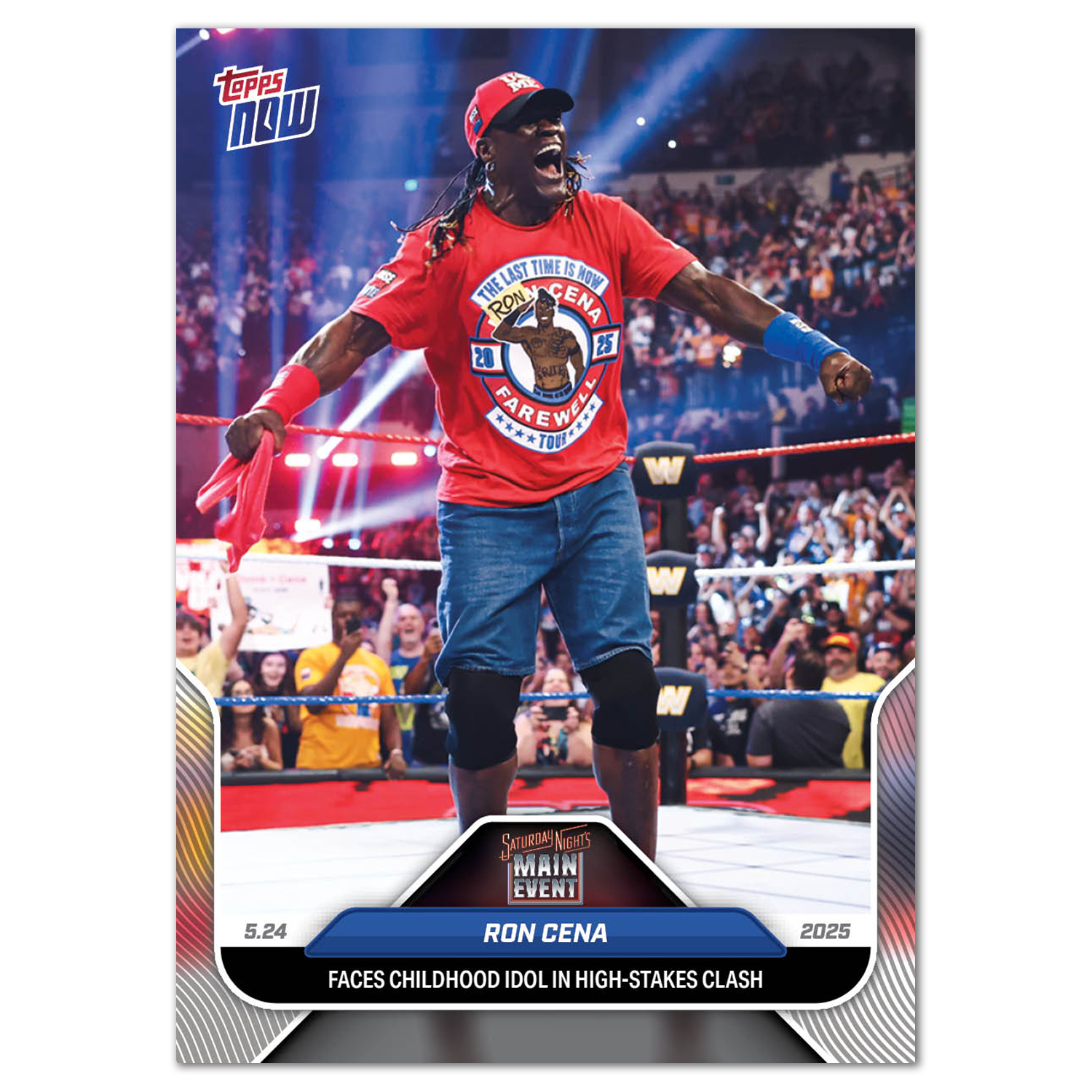 R-Truth - 2025 WWE Topps NOW - Card 55 - PR: 1489 - Image 2
