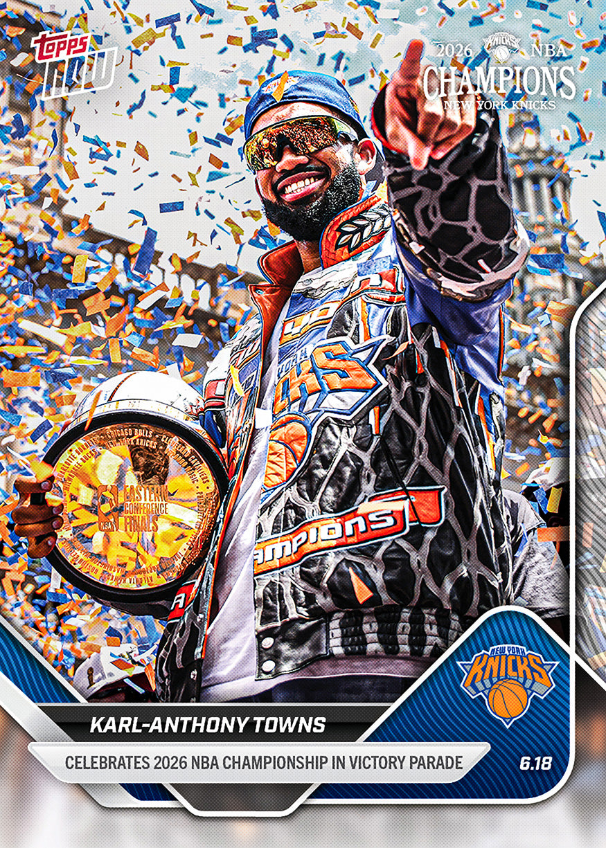 Karl-Anthony Towns - 2025-26 NBA Topps NOW - Card OS02 - PR: 14197