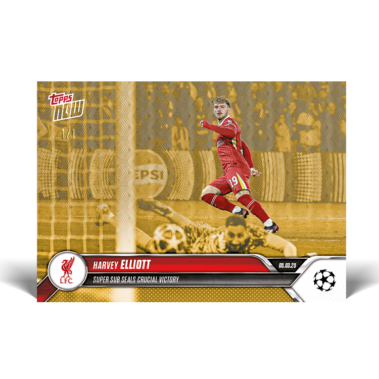 Harvey Elliott - 2024-25 UCL Topps NOW Card 119 - PR: 423 - Image 6