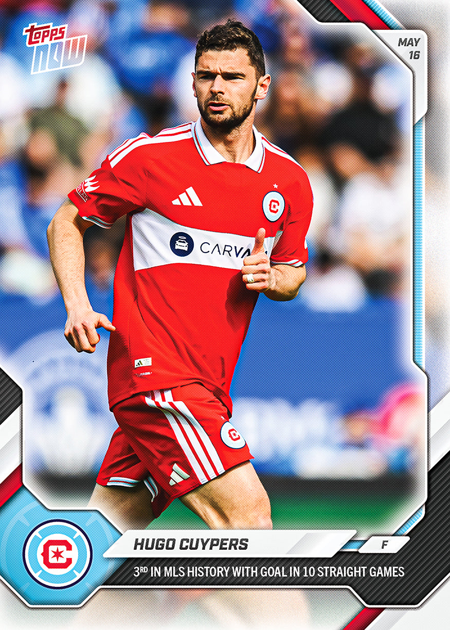 Hugo Cuypers - 2026 MLS Topps NOW - Card 46 - PR: 216