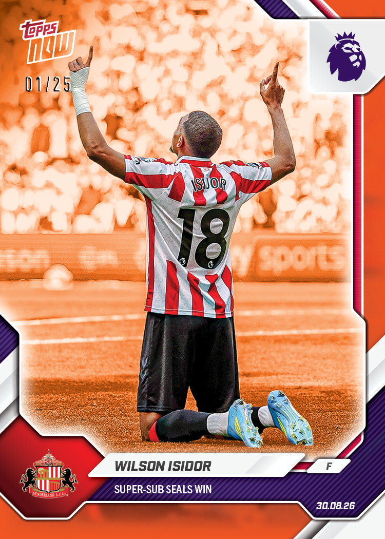 Wilson Isidor - 2026-27 Premier League Topps NOW - Card 15 - Image 5