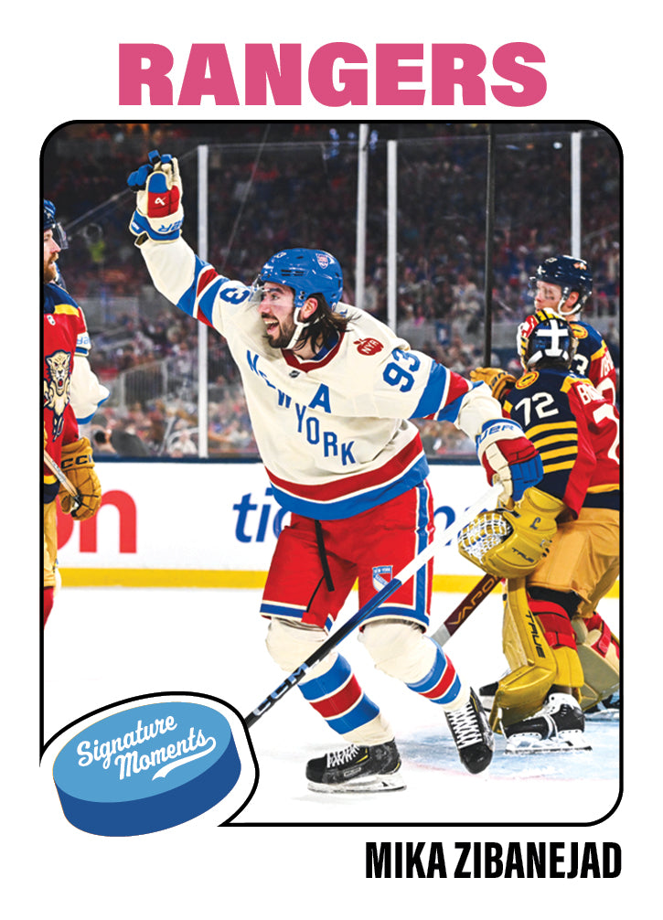Mika Zibanejad - 2025-26 NHL Topps NOW - Sticker # 79 Pack - PR: 370 - Image 2