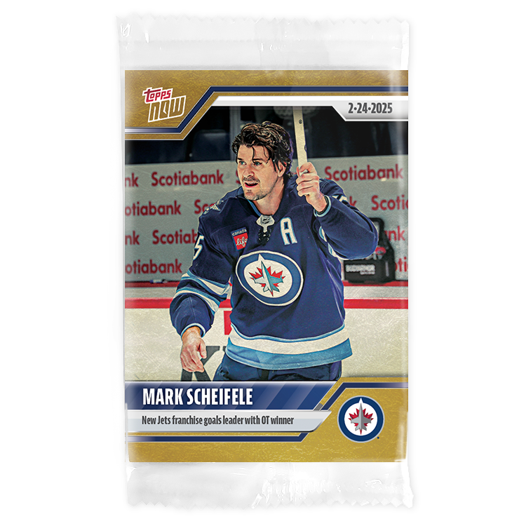 Mark Scheifele - 2024-25 NHL Topps NOW - Sticker # 118 Pack - PR: 90 - Image 2