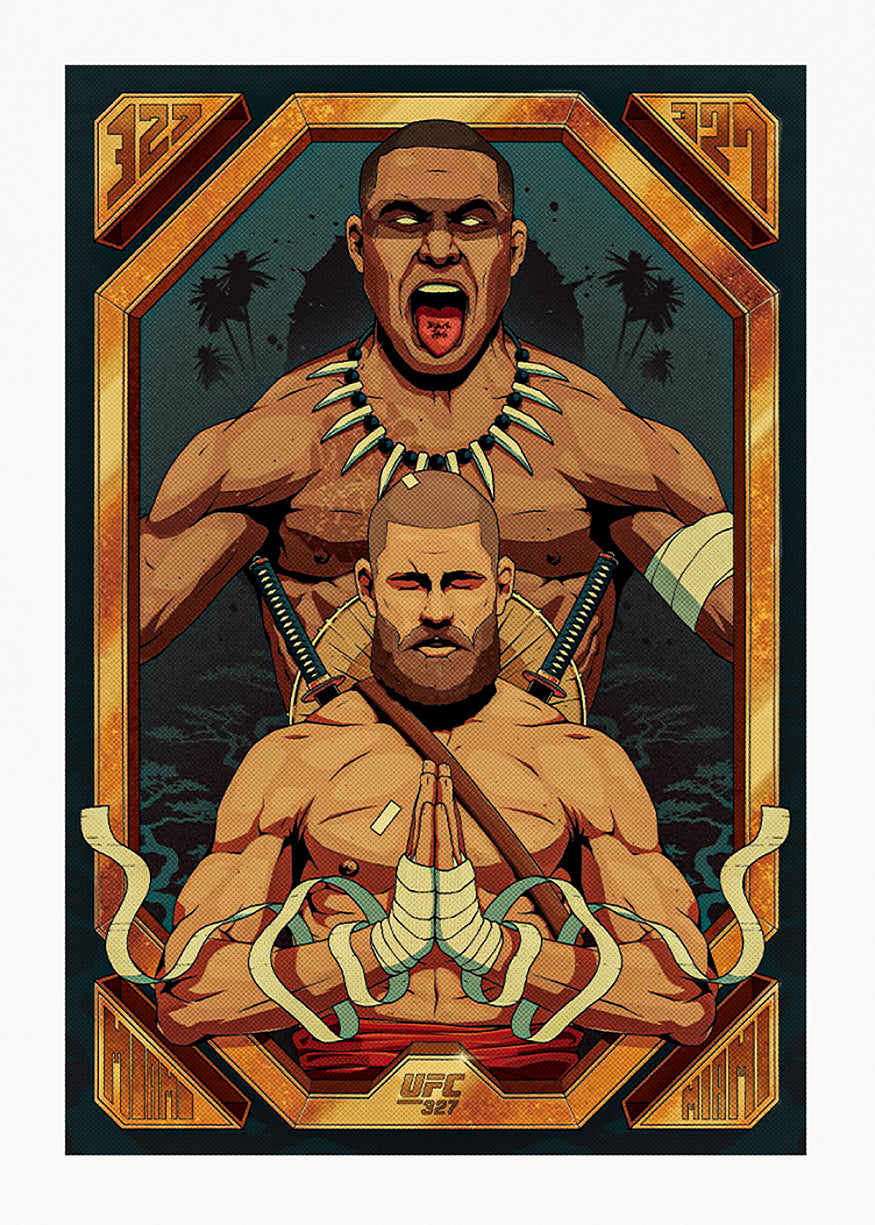 Carlos Ulberg - 2026 UFC Topps NOW - Card 12 - PR: 1124 - Image 3