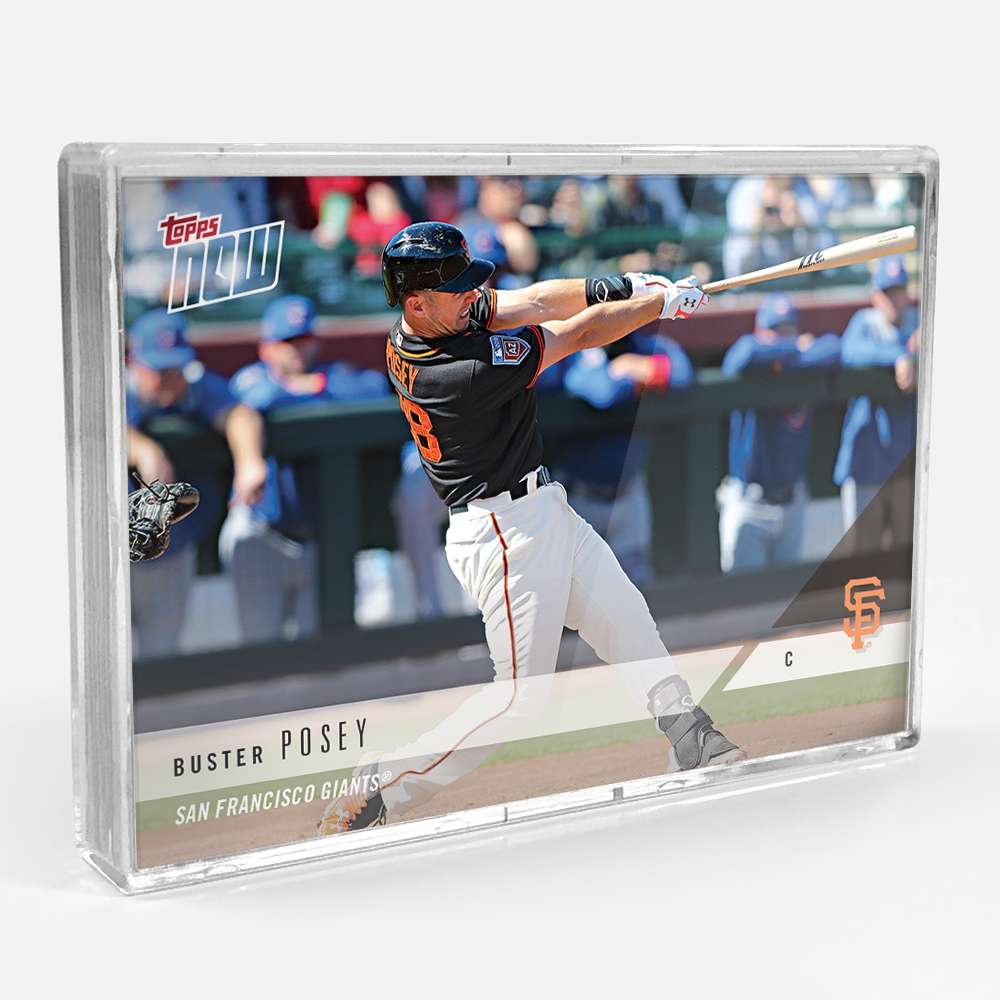 2018 San Francisco Giants TOPPS NOW Road To Opening Day 16-Card Team Set - Autograph Edition
