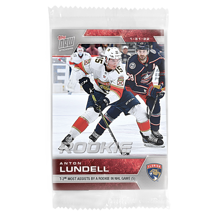 2021-22 NHL TOPPS NOW 16-Sticker Pack - Stickers #262-277 - Image 10