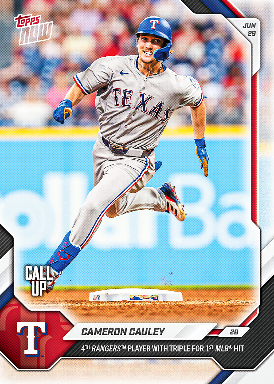 Cameron Cauley - 2026 MLB Topps NOW - Card 395 - PR: 938