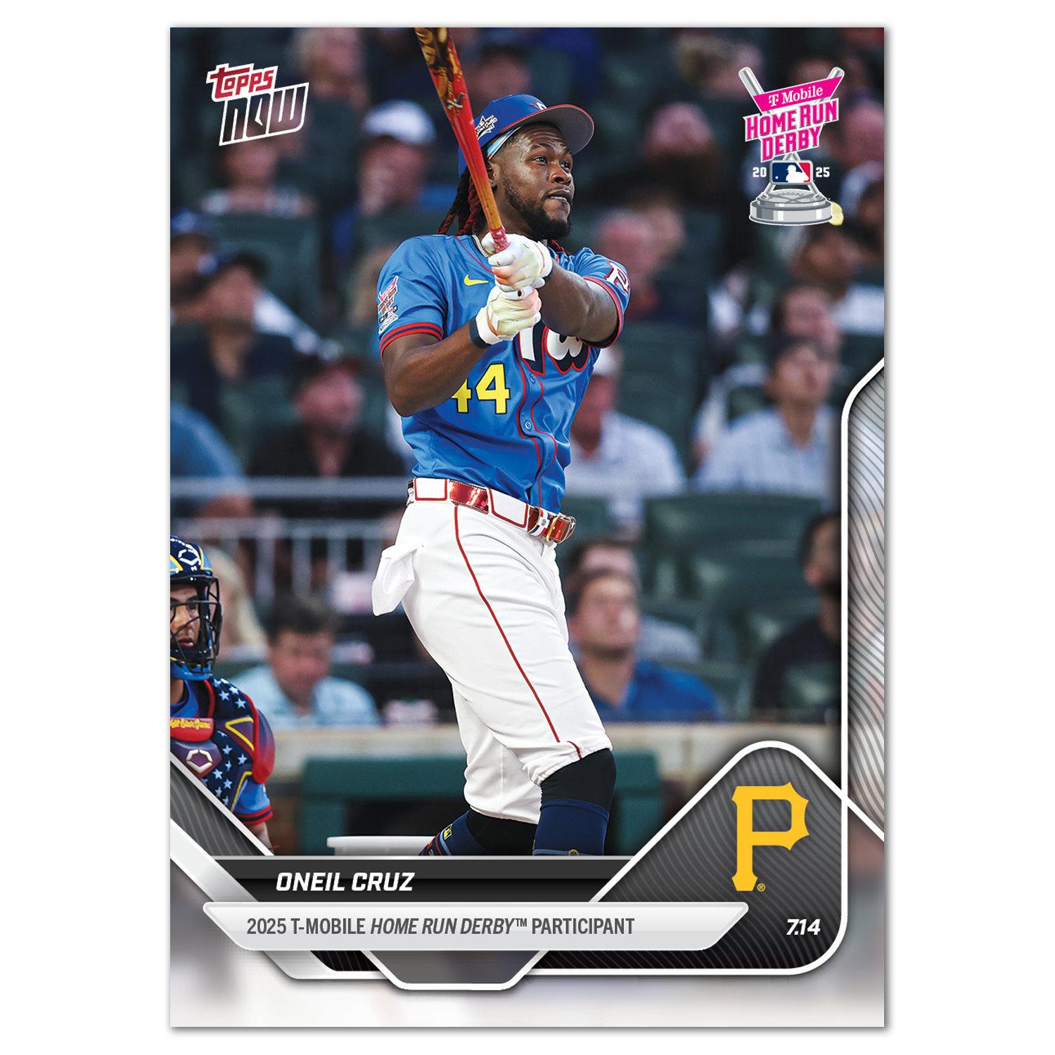 2025 Home Run Derby Set - MLB Topps NOW - 9 Card Set - PR: 3816 - Image 9