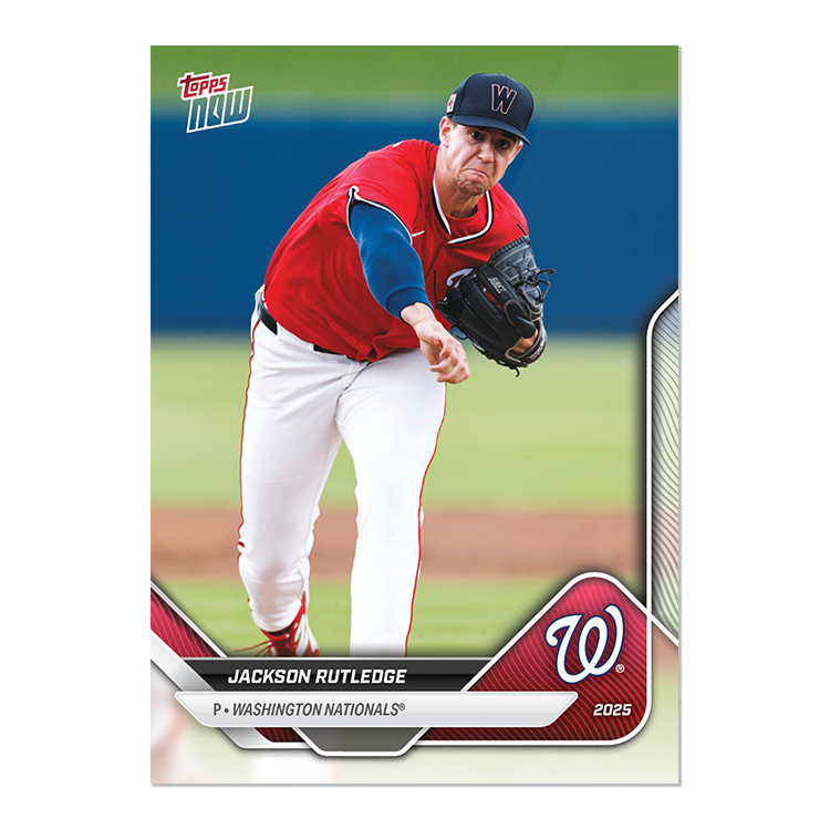 2025 Washington Nationals MLB Topps NOW Road To Opening Day 11-Card Team Set - PR: 899 - Image 4