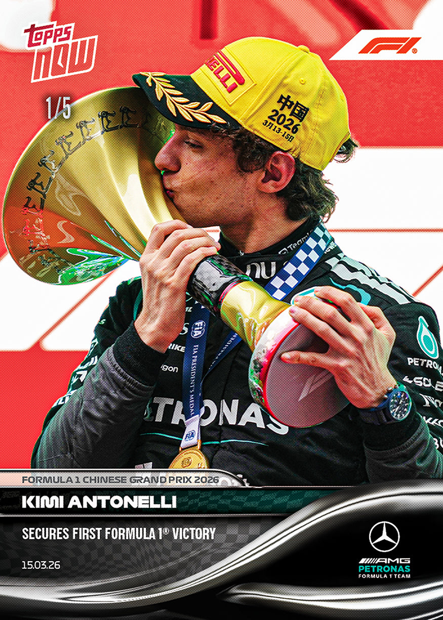 Kimi Antonelli - 2026 Formula 1 Topps NOW - Card 18 - PR: 28723 - Image 5