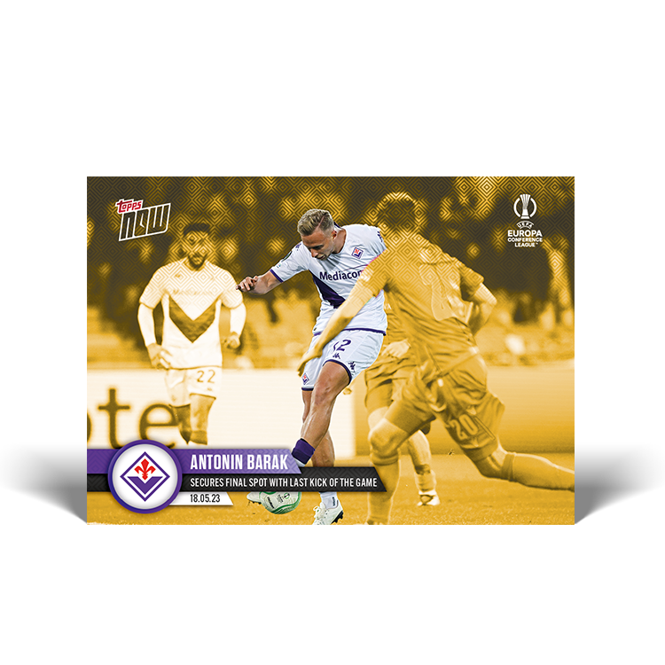 Secures final spot with last kick of the game - EL TOPPS NOW Card #50 - PR: 162 - Image 2