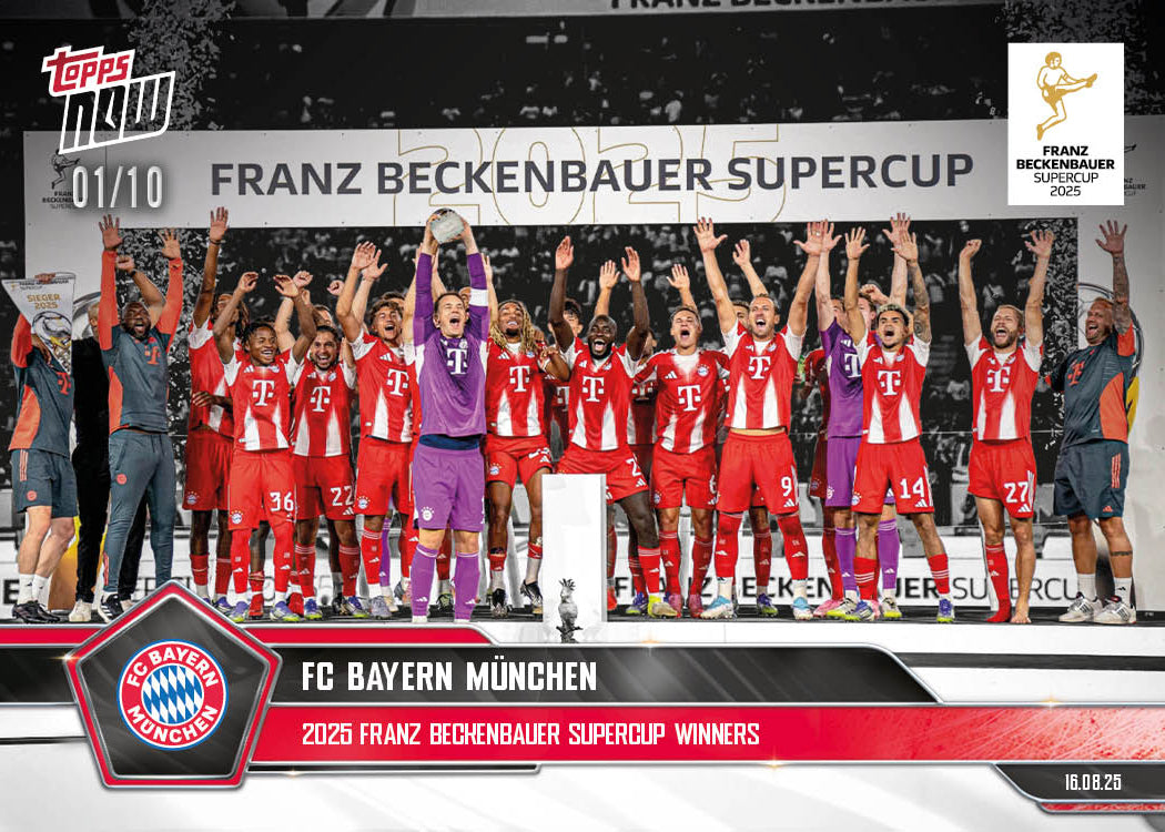 FC Bayern München - 2025-26 Bundesliga Topps NOW Card 1 - PR: 704 - Image 4