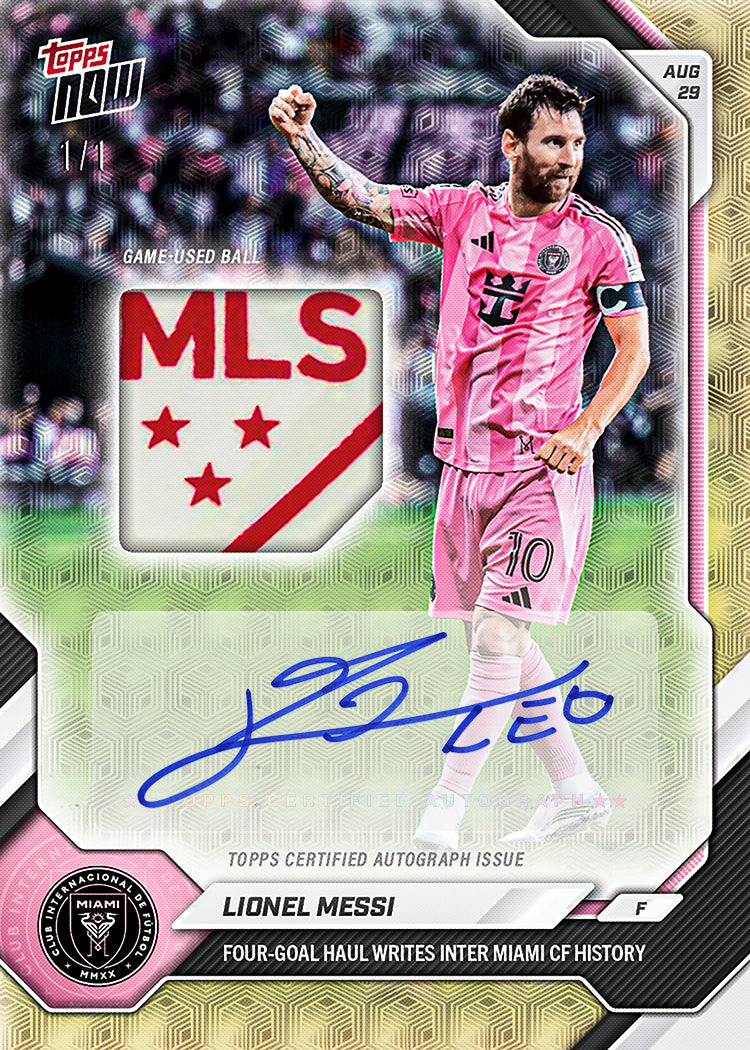 Lionel Messi - 2026 MLS Topps NOW - Card 70 - PR: 24794 - Image 2