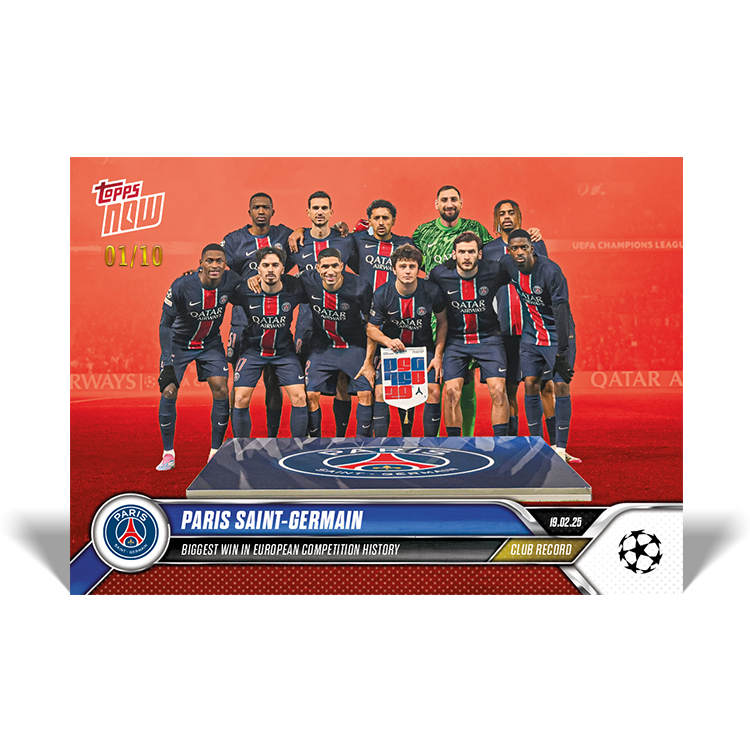 Paris Saint-Germain - 2024-25 UCL Topps NOW - Card 110 - PR: 173 - Image 4