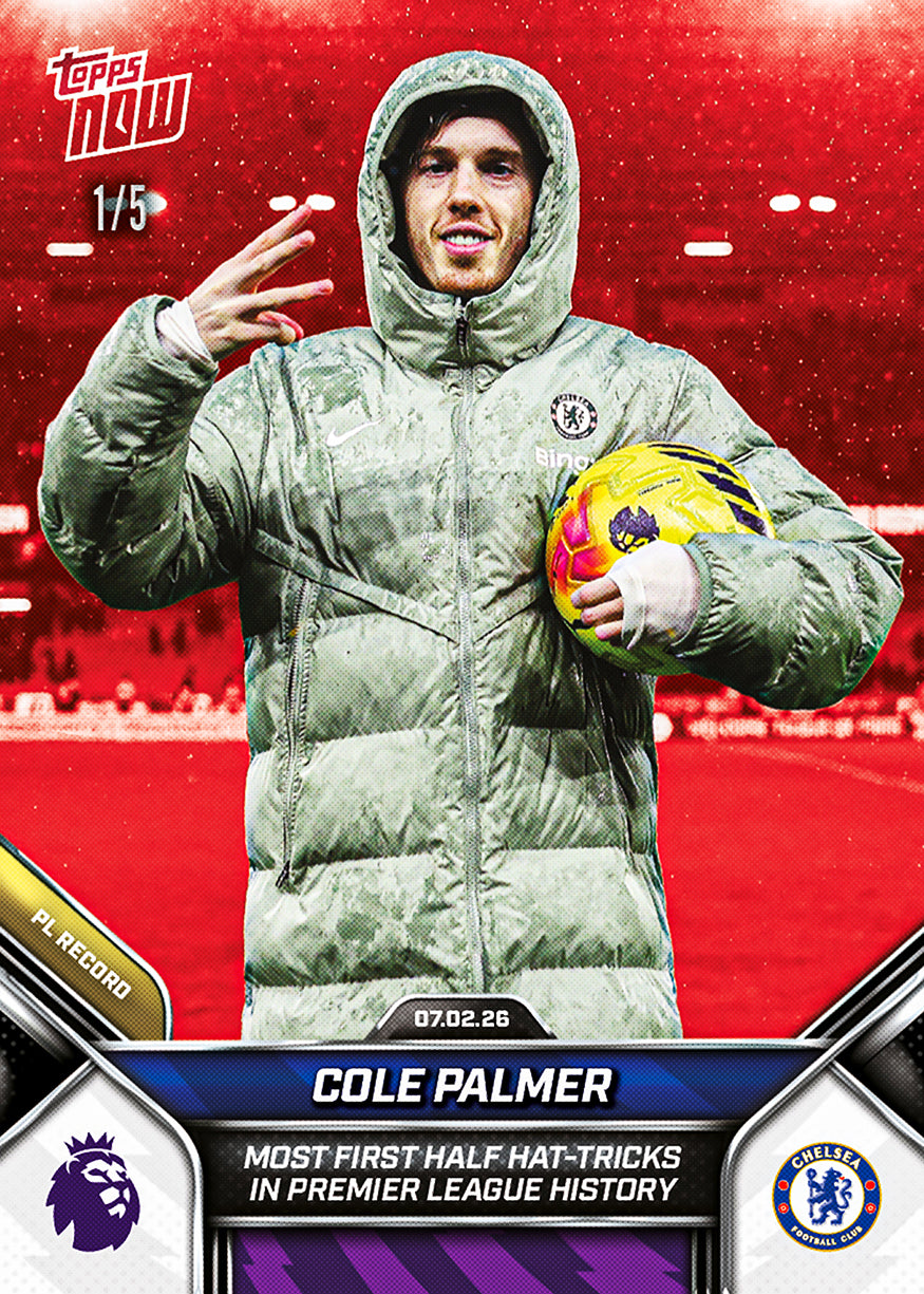 Cole Palmer - 2025-26 Premier League Topps NOW - Card 131 - PR: 2013 - Image 3