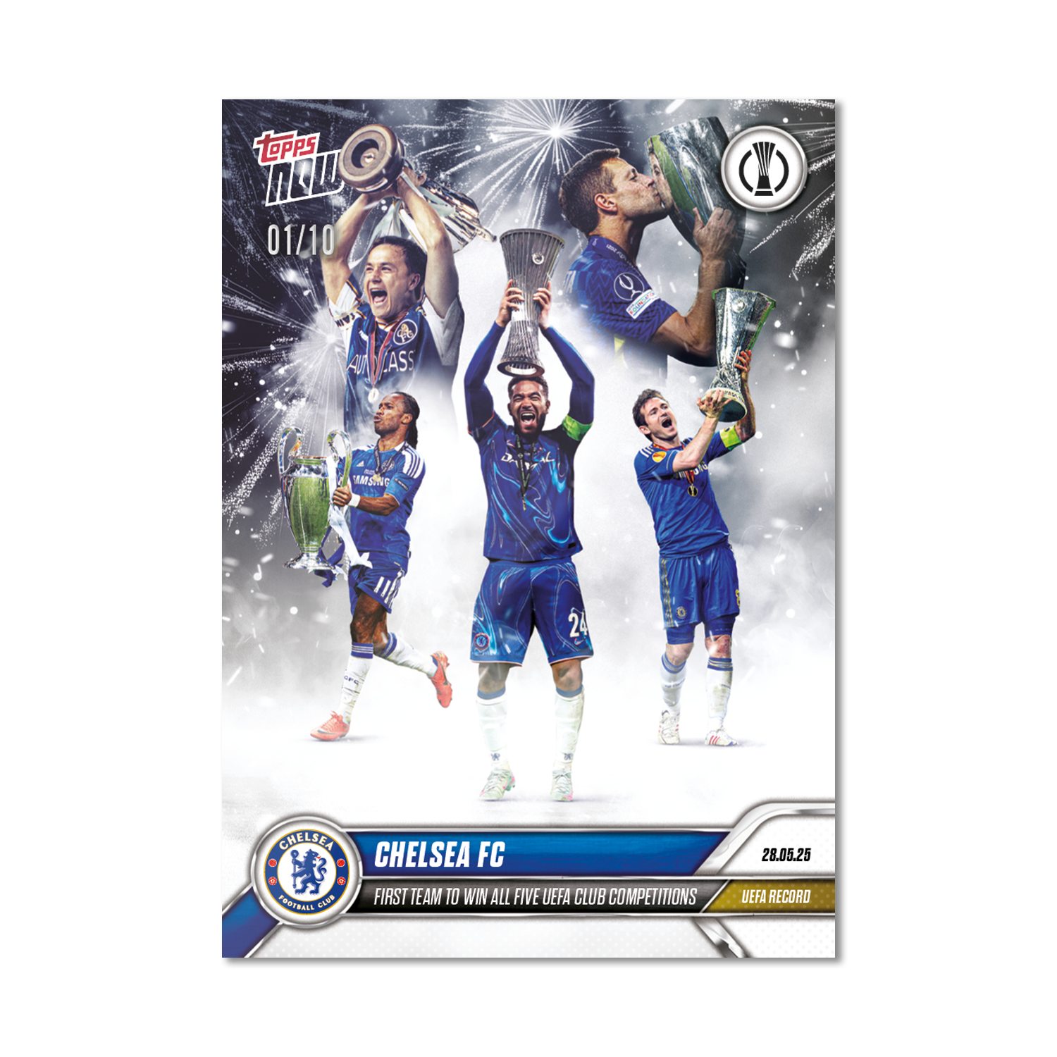 Chelsea FC - 2024-25 UECL Topps NOW - Card 16 - PR: 3457 - Image 4