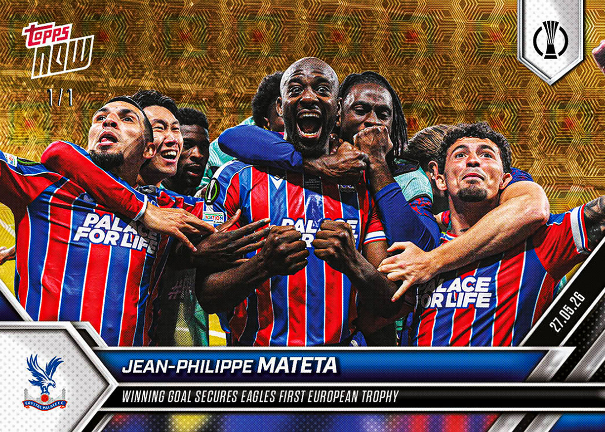 Jean-Philippe Mateta - 2025-26 UECL Topps NOW - Card 12 - PR: 554 - Image 4