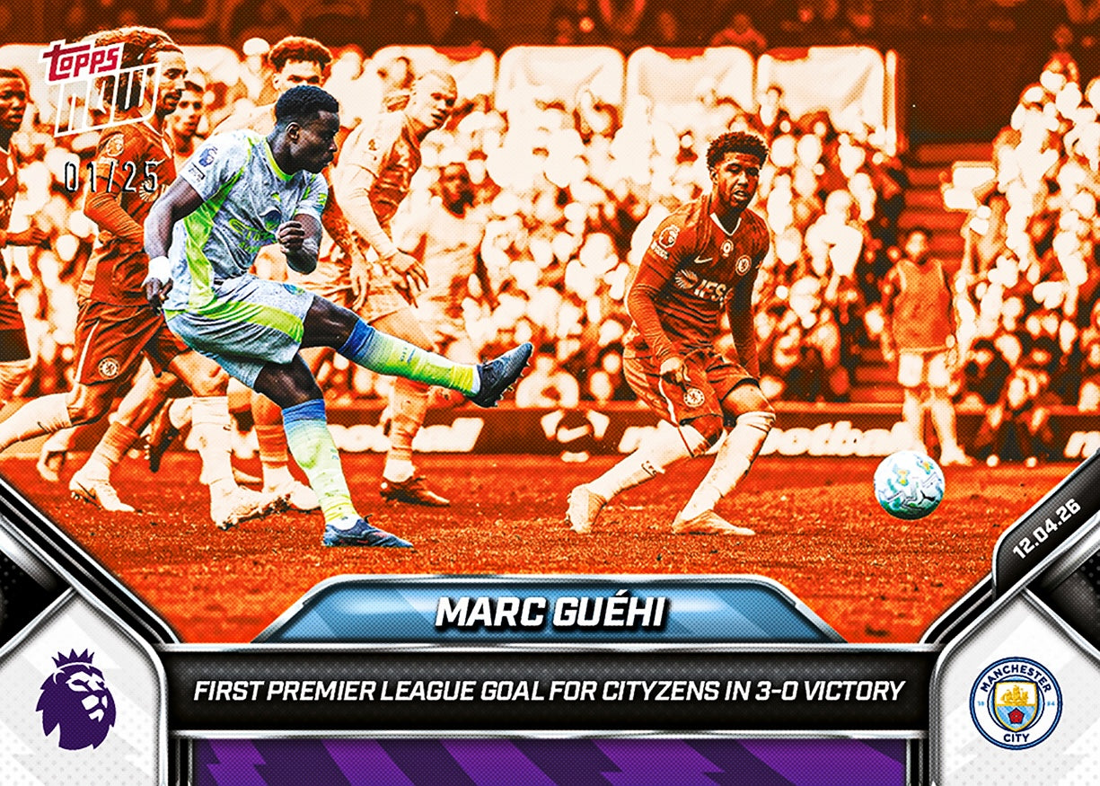 Marc Guéhi - 2025-26 Premier League Topps NOW - Card 170 - PR: 278 - Image 5