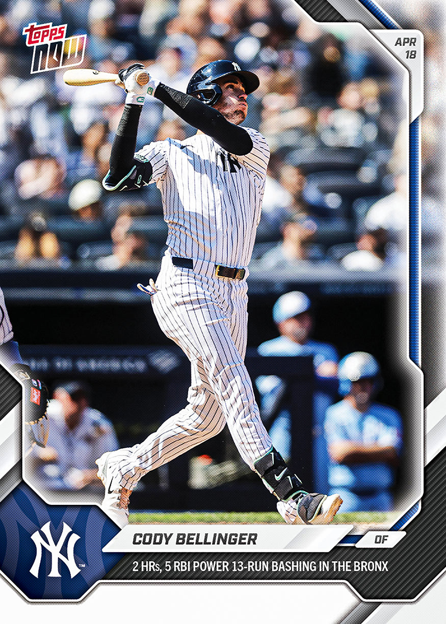 Cody Bellinger - 2026 MLB Topps NOW - Card 96 - PR: 621