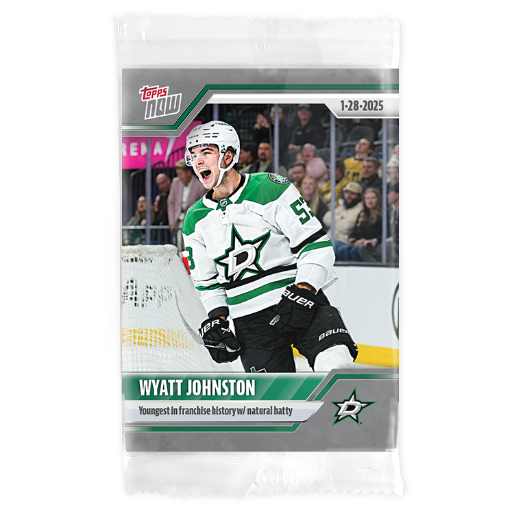 Wyatt Johnston - 2024-25 NHL Topps NOW - Sticker # 101 Pack - PR: 170
