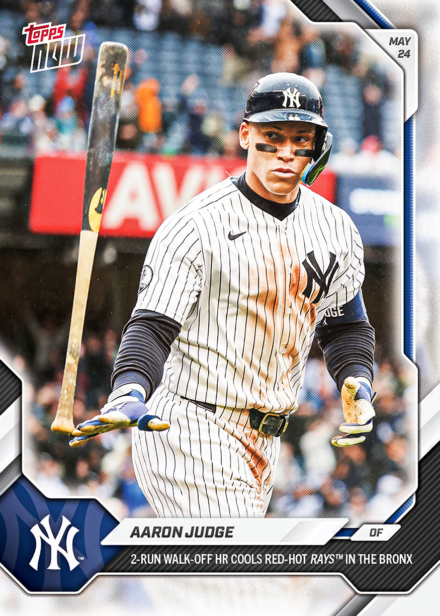 Alternative view of Aaron Judge - 2026 MLB Topps NOW - Card 236 - PR: 3547