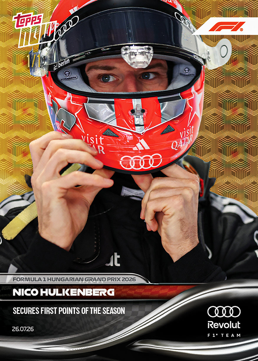 Nico Hulkenberg - 2026 Formula 1 Topps NOW - Card 52 - PR: 1730 - Image 2