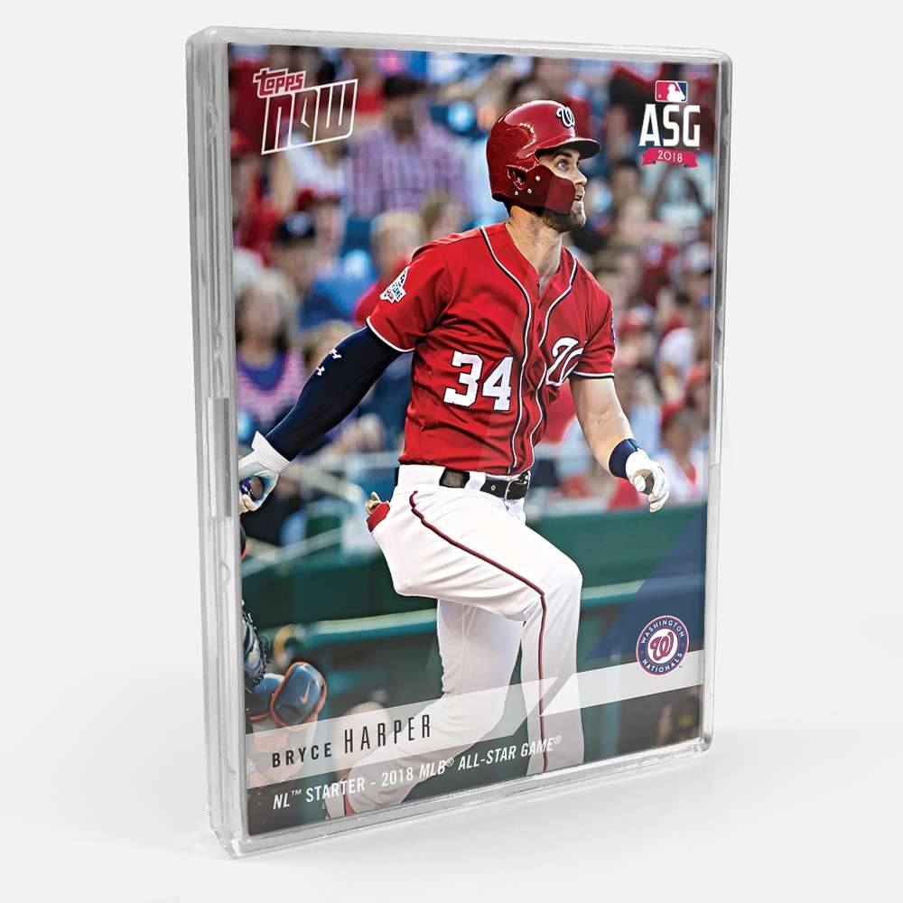 2018 TOPPS NOW National League All Star Team Autograph Set