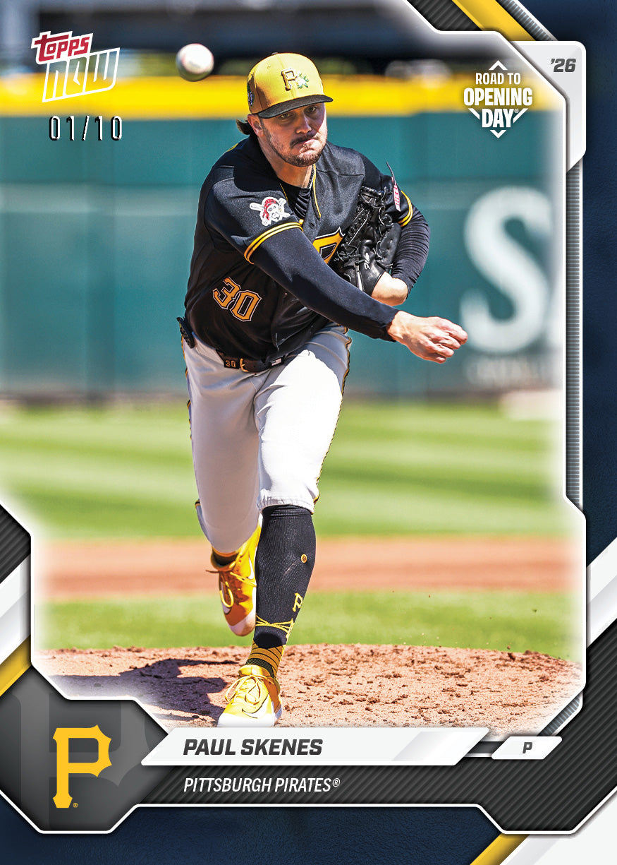 2026 Pittsburgh Pirates MLB Topps NOW Road To Opening Day 11-Card Team Set - PR: 1103 - Image 2