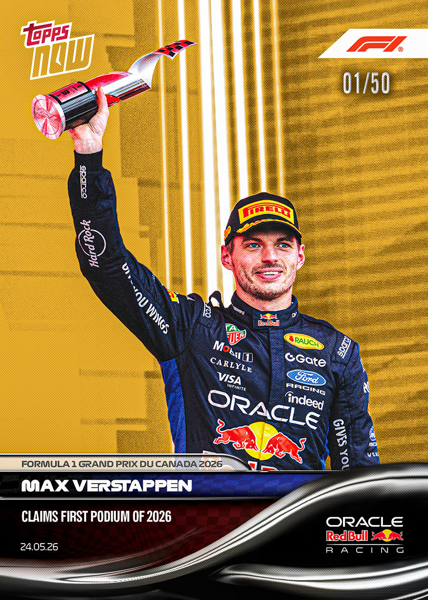 Max Verstappen - 2026 Formula 1 Topps NOW - Card 30 - PR: 3664 - Image 6