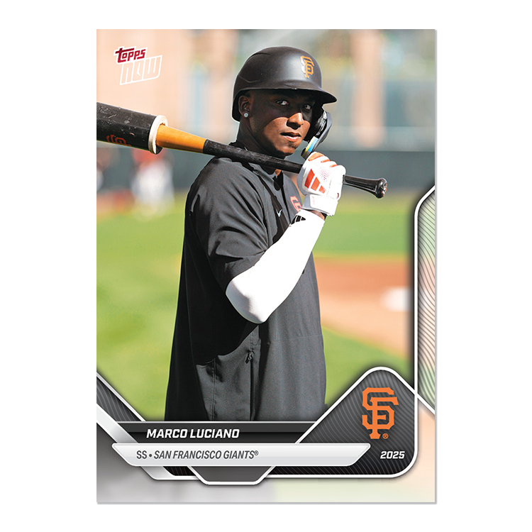 2025 San Francisco Giants MLB Topps NOW Road To Opening Day 11-Card Team Set - PR: 451 - Image 4