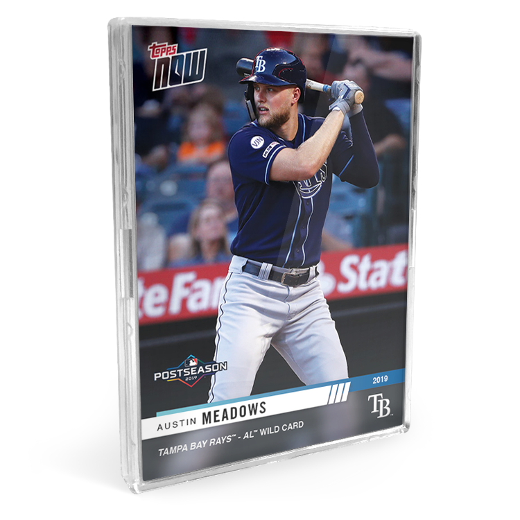 2019 Tampa Bay Rays TOPPS NOW Postseason 15-Card Team Set - Autograph Edition