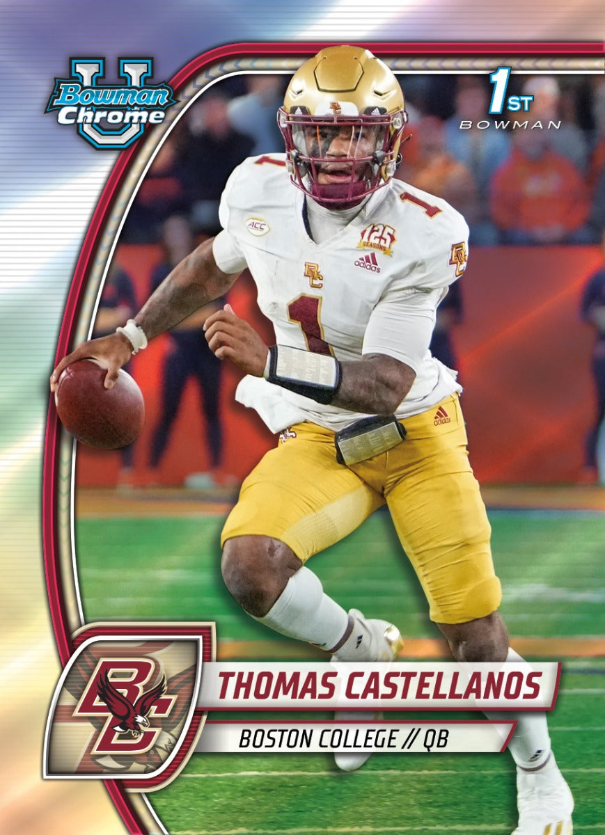 2024 Bowman University Chrome Football - Jumbo Box - Image 10