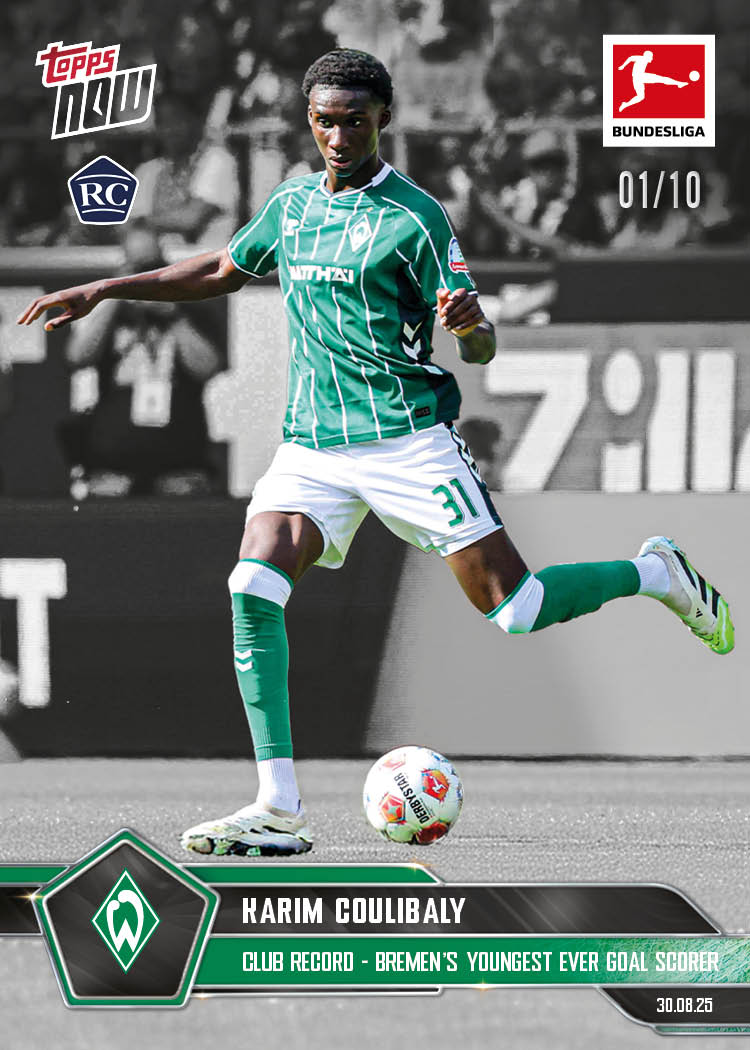 Karim Coulibaly - 2025-26 Bundesliga Topps NOW - Card 13 - PR: 480 - Image 4