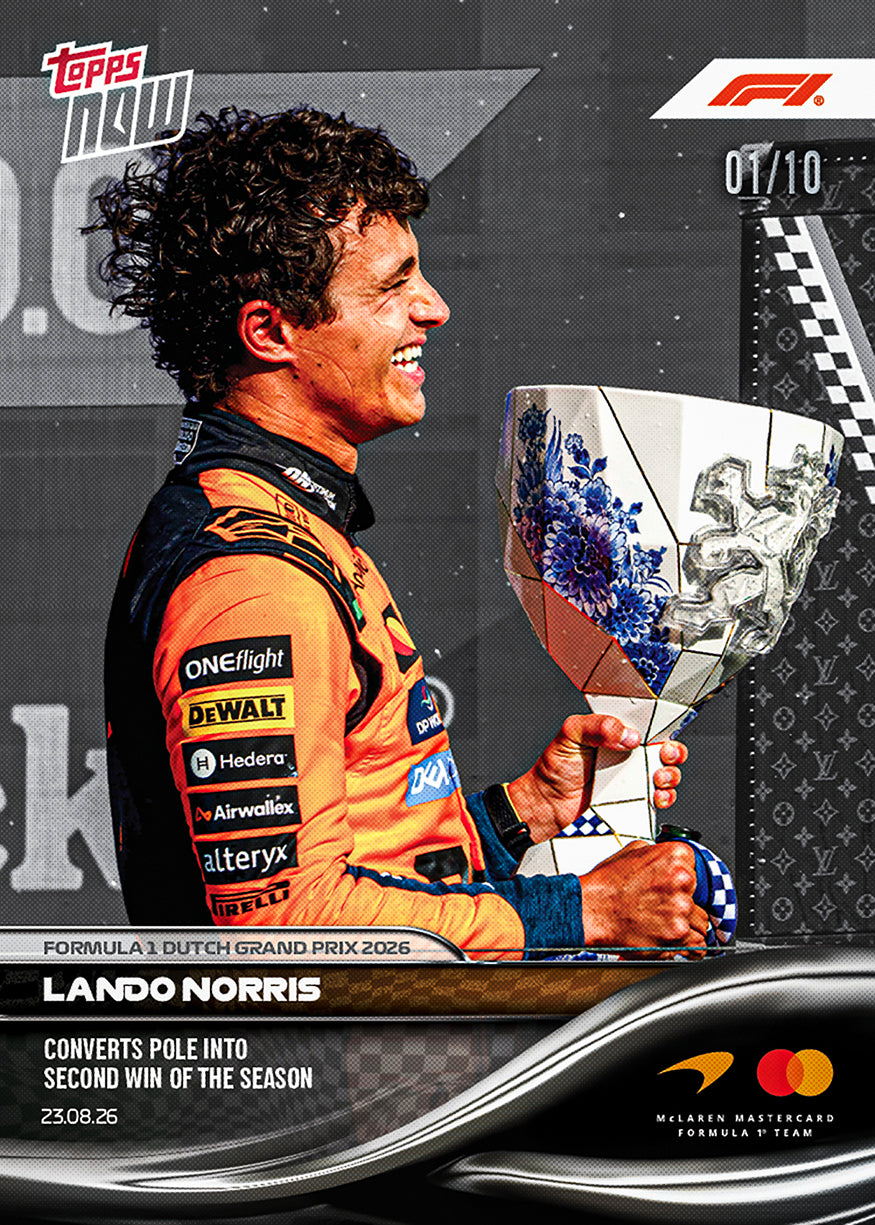 Lando Norris - 2026 Formula 1 Topps NOW - Card 53 - PR: 4956 - Image 4